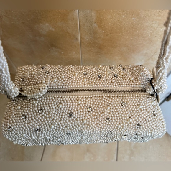 ZARA PEARL MINI DUFFEL BAG BRIDAL - Picture 10 of 16